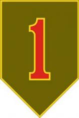 SW C1003 1ST INFANTRY DIVISION CSIB